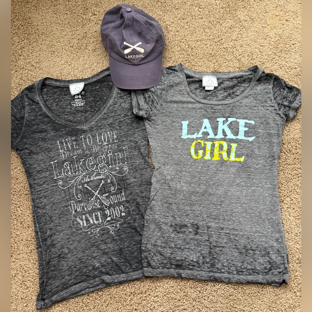 Lake Girl Shirts and Cap